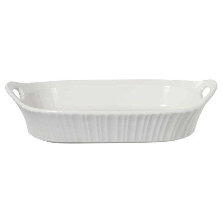 Fuente Decorativa Porcelana Canasta Blanca