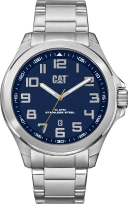 Reloj Caterpillar Hombre Pu-241-11-616 Operator 45Mm Analogo Plateado TALLA UNICA
