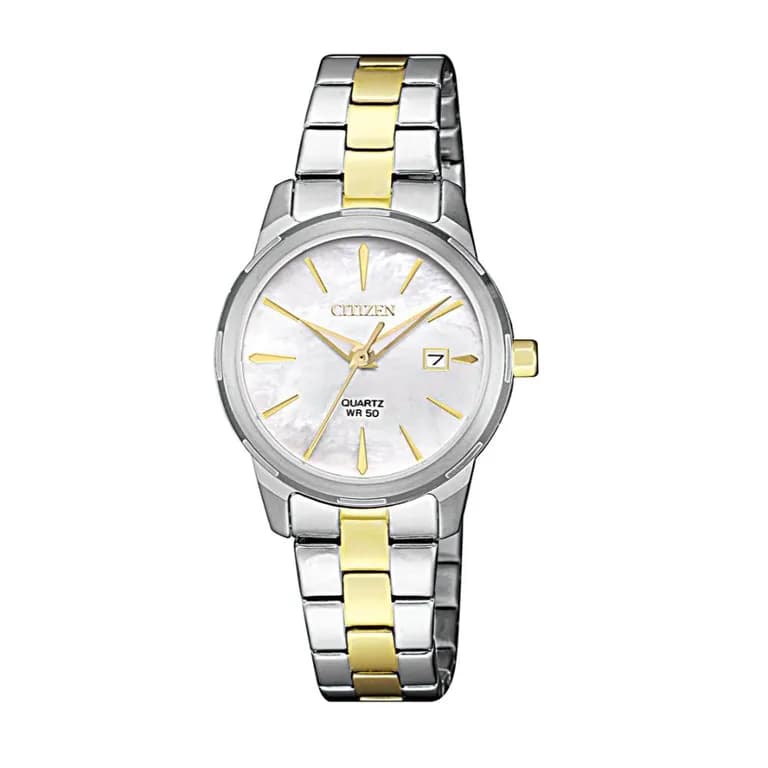Reloj Mujer Eu6074-51D Classic Quartz Analogo Plateado TALLA UNICA