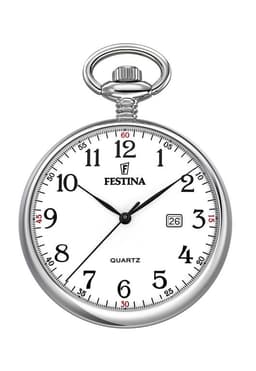 Reloj F2019/1 Blanco Hombre Bolsillo Blanco TALLA UNICA