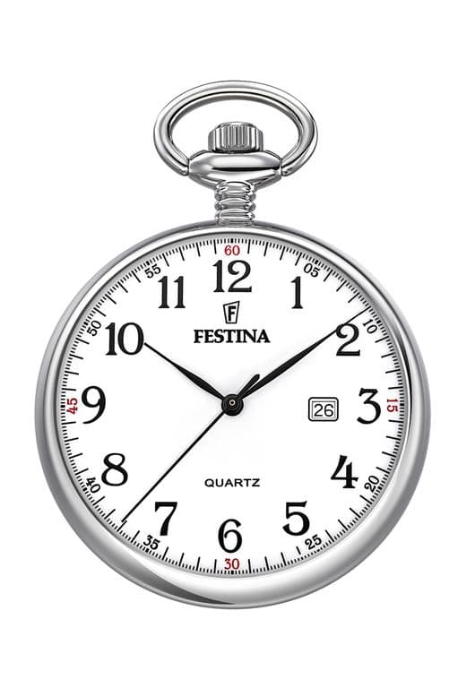 Reloj F2019/1 Blanco Hombre Bolsillo Blanco TALLA UNICA