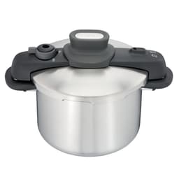 Olla a Presion Secure Compact Acero Inoxidable 8L Plateado NO APLICA