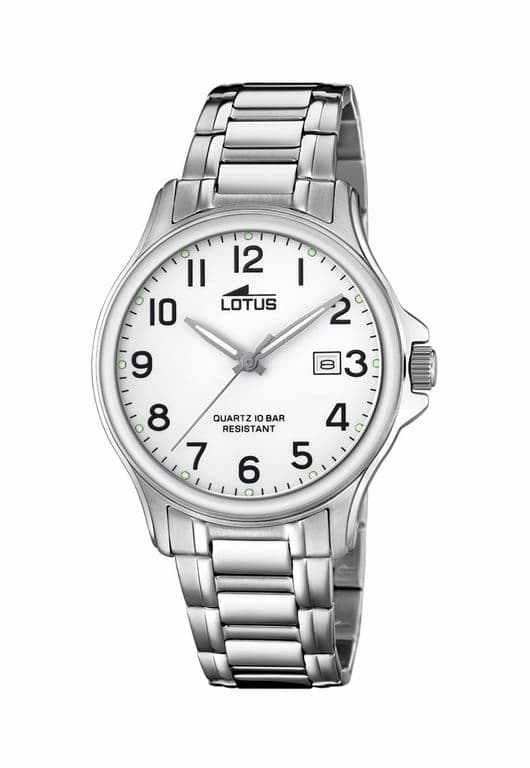 Reloj 18645/1 Blanco Hombre Acero Clasico Blanco TALLA UNICA