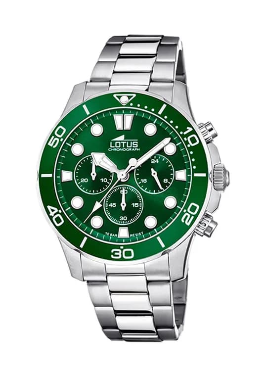 Reloj 18756/2 Verde Hombre Crono Deportivo Verde TALLA UNICA