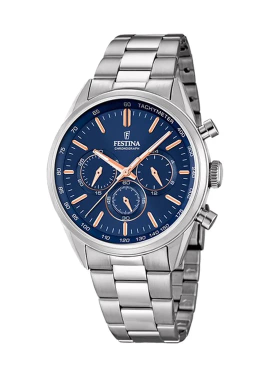 Reloj F16820/A Plateado Hombre Timeless Chronograph Plateado TALLA UNICA