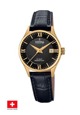 Reloj F20011/4 Negro Mujer Swiss Made Negro TALLA UNICA