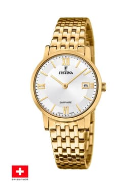 Reloj F20021/1 Plateado Mujer Swiss Made Plateado TALLA UNICA