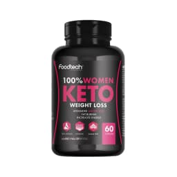 100% Women Keto Weight Loss 60 cap - SIN SABOR