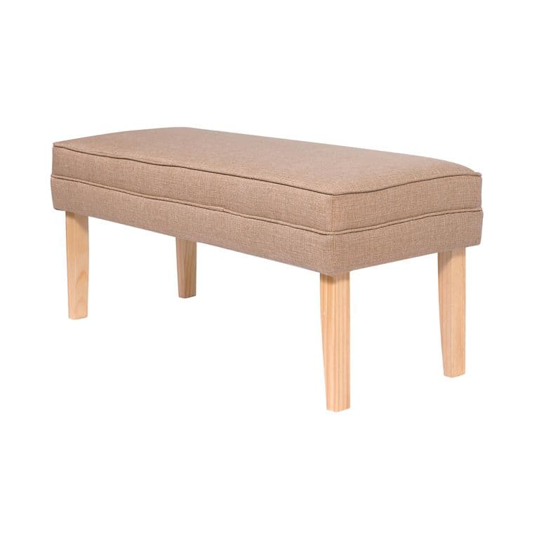 Banqueta Style Beige Omega 100x40x40 cm de Maxima Design