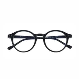 Lente lectura Anteojos opticos con aumento + 1.5 unisex Negro TALLA UNICA