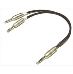Cable Y Plug Stereo-2Plug 1M Y-336Pr-1M