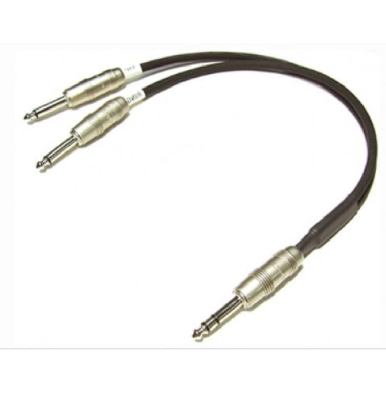 Cable Y Plug Stereo-2Plug 1M Y-336Pr-1M