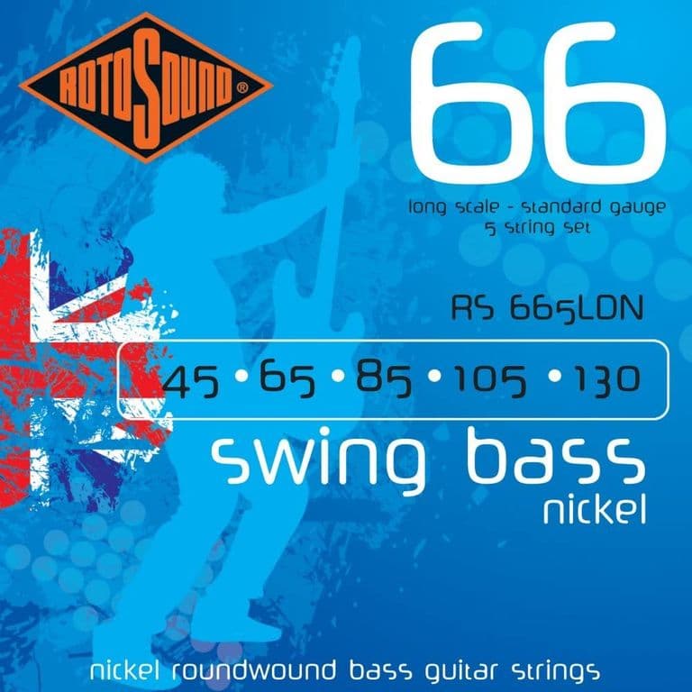 Set Bajo Electrico Nickel Swing 5 Set 45-130 Rs665Ldn