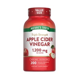 Vinagre de Manzana 1200mg 200 Capsulas