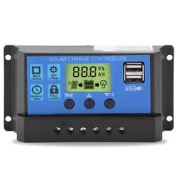 Regulador Carga Solar Digital 12v 24v 60a 2usb