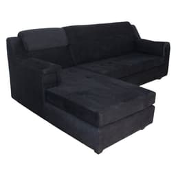 SECCIONAL FELPA FORTUNE NEGRO IZQUIERDO