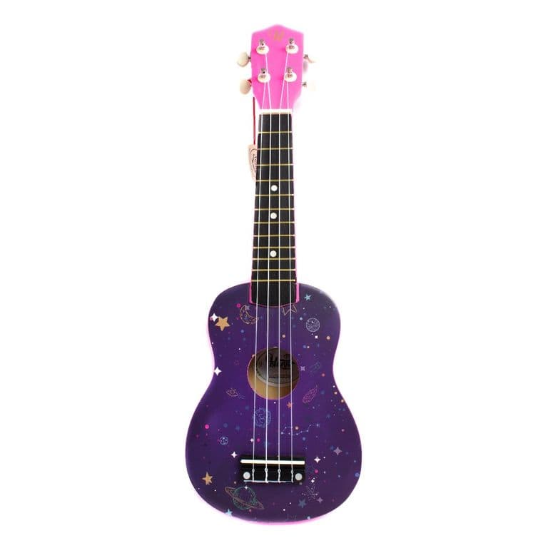 Ukelele Sopra Galaxy con cuerdas Aquila+Funda HN-Galaxy