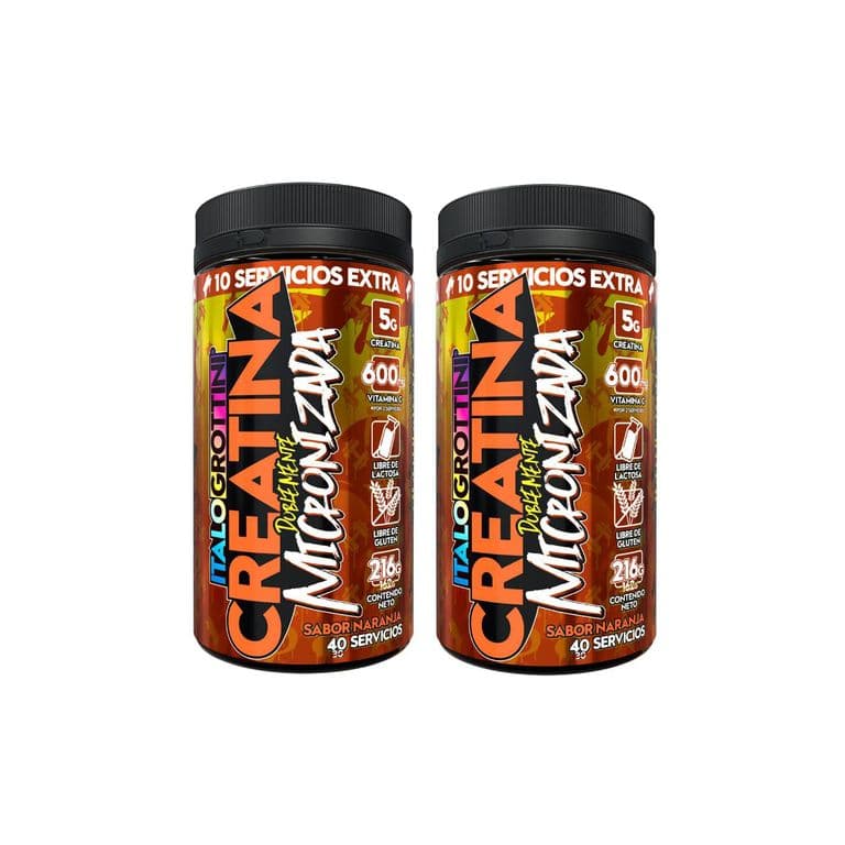Creatina Pack X2 40Sv - NARANJA