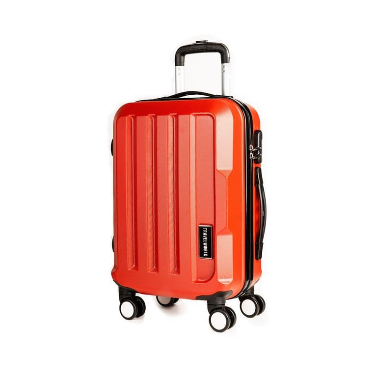 Maleta Cabina Carry On Valija de Mano Roja Rojo TALLA UNICA