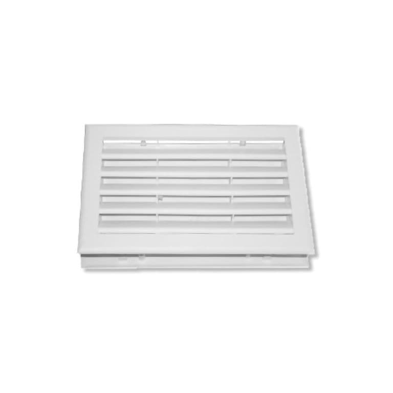 Celosia Ventilacion Pvc Beagle 30x20cm Blanco 25un