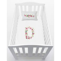 Cubreplumon Pack and Play Letras Vintage D -