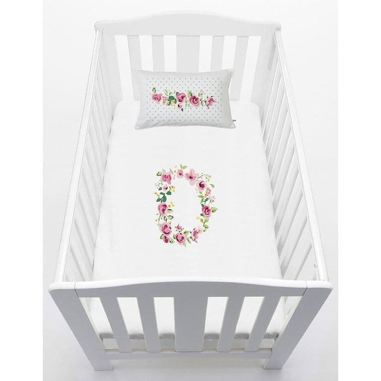 Cubreplumon Pack and Play Letras Vintage D -