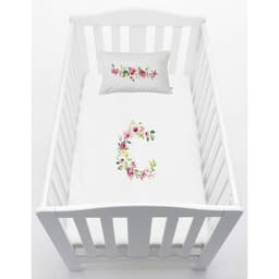 Cubreplumon Pack and Play Letras Vintage C -