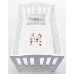 Cubreplumon Pack and Play Letras Vintage M -