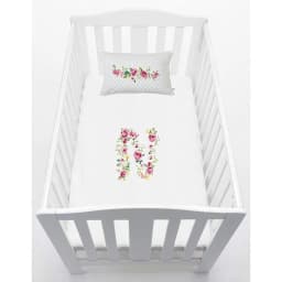 Cubreplumon Pack and Play Letras Vintage N -