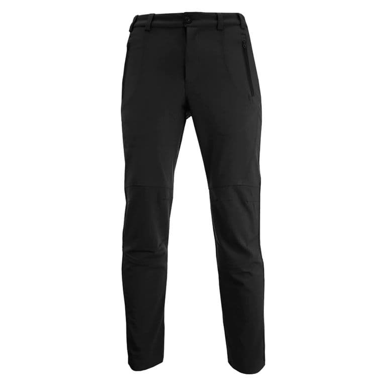 Pantalon Softshell Termico Chilote Negro Hombre Negro M