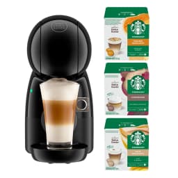 Cafetera Piccolo Xs + Capsulas Starbucks Lacteadas X3 Cajas