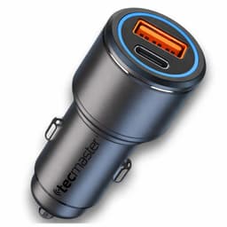 Cargador de Auto 12V 42W Max USB-C+ USB Power Delivery Q.C