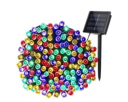 Luces Solares Navidad Guirnalda 10 Metros 100 Led