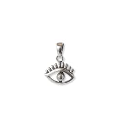 Colgante Ojo Plata Fina 925 Plateado TALLA UNICA
