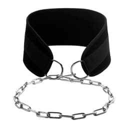 CINTURON DE LASTRE LEVANTAMIENTO DIP BELT NEGRO