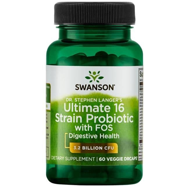 Probiotico 16 strain con fos 60 capsulas Veganas