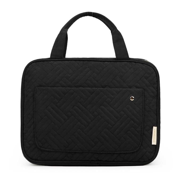 Neceser de Viaje Bonchemin con Gancho Mediano Negro Negro L