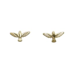 Aros Espiritu Santo Enchapado Oro 18K Dorado TALLA UNICA