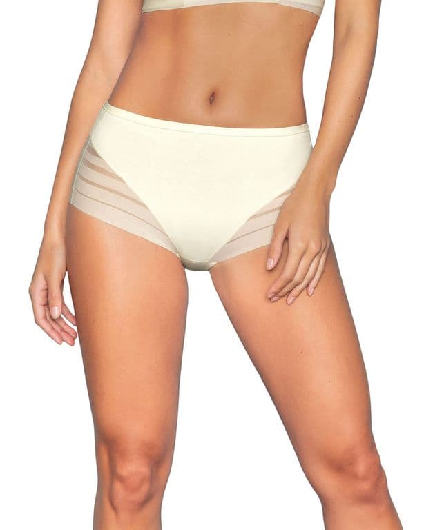 Calzon Faja de Control Suave Tiro Alto 012903 Marfil S