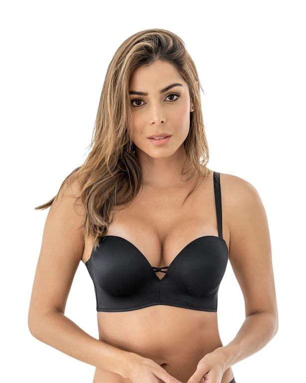 Sosten WOW de Triple Realce ideal como Strapless 011968 Negro 38B