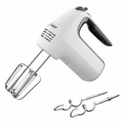 Batidora Electrica De Mano 6V Con Turbo Blanco