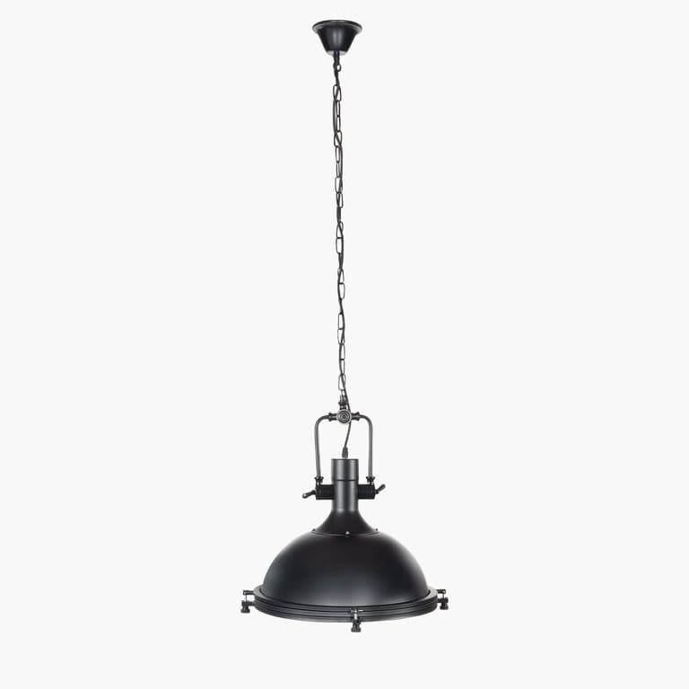 Lampara Colgante Warehouse Negro Form