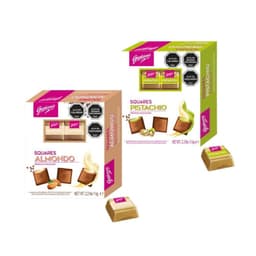 Pack Chocolate Bombon Pistacho 1kg + 1 Almendra 1kg