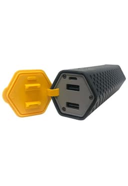 Bateria Externa Caterpillar De 6,000 Mah Con Doble Usb De 3,4 Amperios