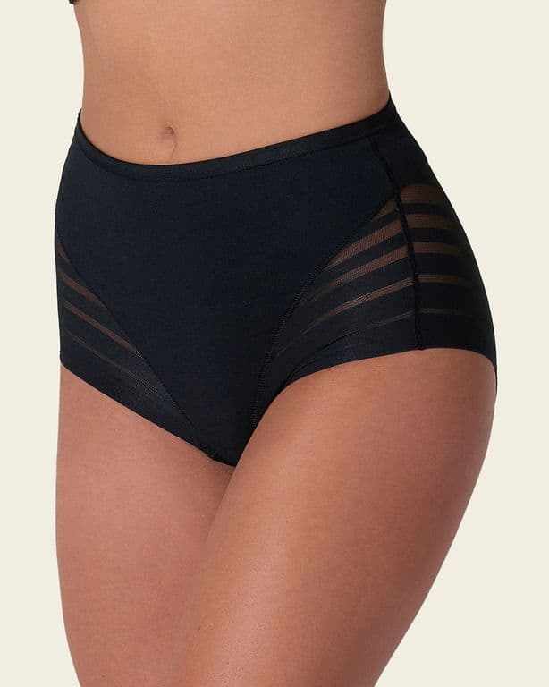 Calzon Faja de Control Suave Tiro Alto 012903 Negro S