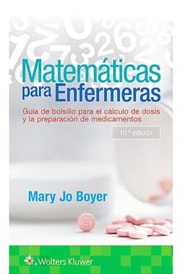 Libro Matematicas Para Enfermeras 5ed.
