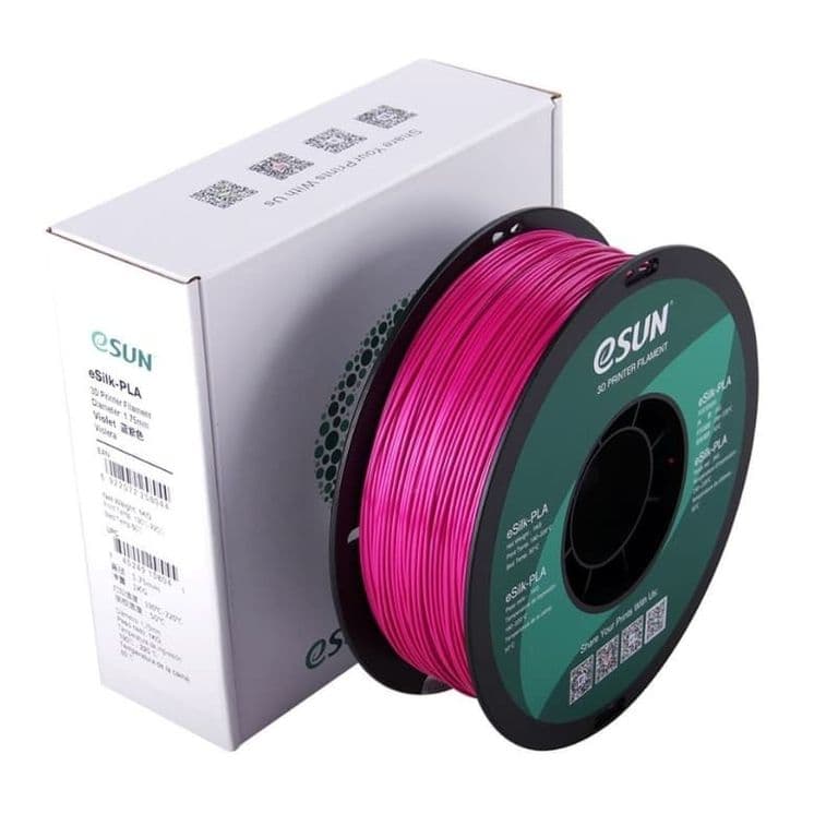 Filamento 3D Pla Seda 1.75MM Violeta - Filamentos