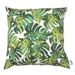 FUNDA COJIN DECORATIVO DISENO PLANTAS VERDES 50X50.