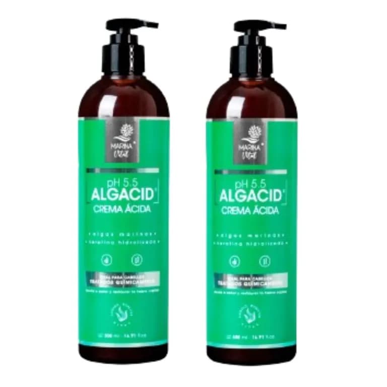 Mascaras Acida Algacid Pack 2 unidades 500 Ml C/u MARINA VITAL.