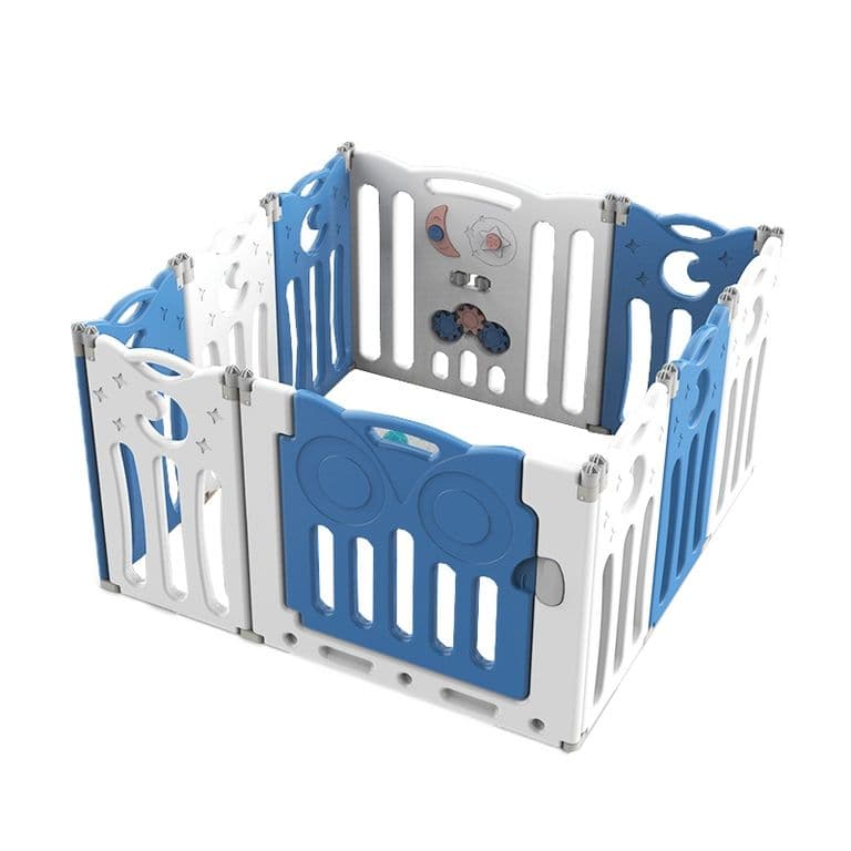 Corral Infantil Plegable S Azul